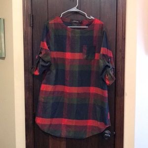 Flannel dress